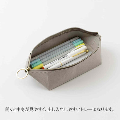 Midori - Estuche - Gray - Pen Tray Pouch