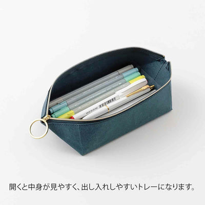 Midori - Estuche - Navy Blue - Pen Tray Pouch