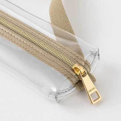 Midori - Estuche banda elástica - A5 Beige Transparente