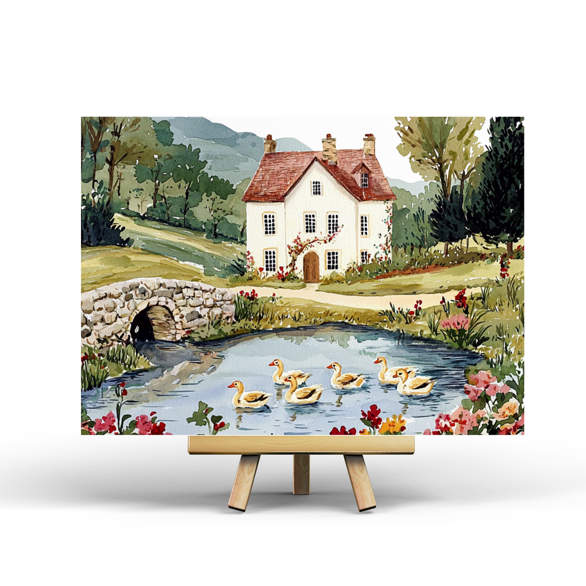 Penpaling Paula - Country Bloom - Tarjeta Postal