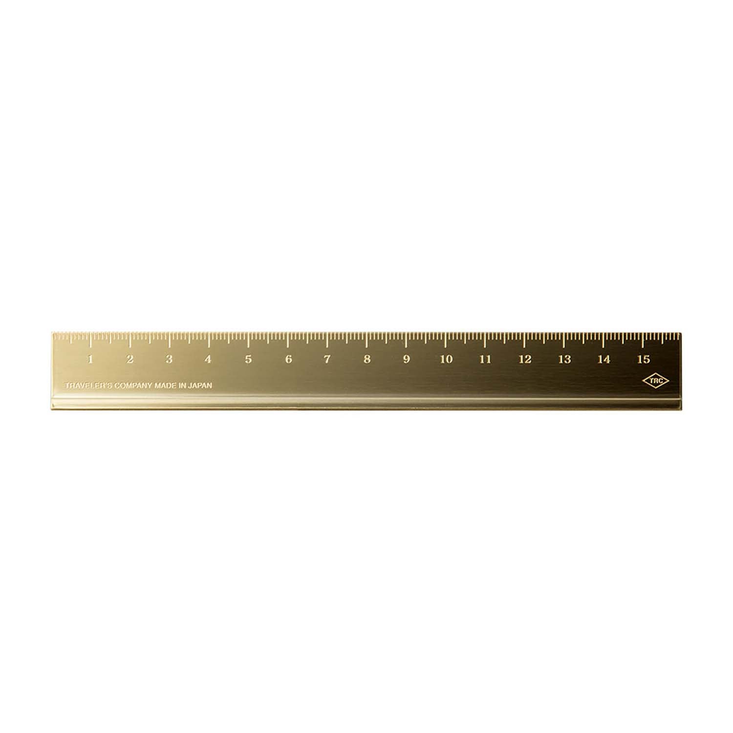 Traveler's Company - Regla de Latón 16 cm - BRASS RULER