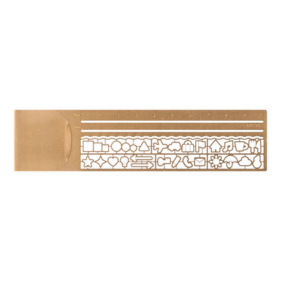 Midori - Regla Clip - Cobre