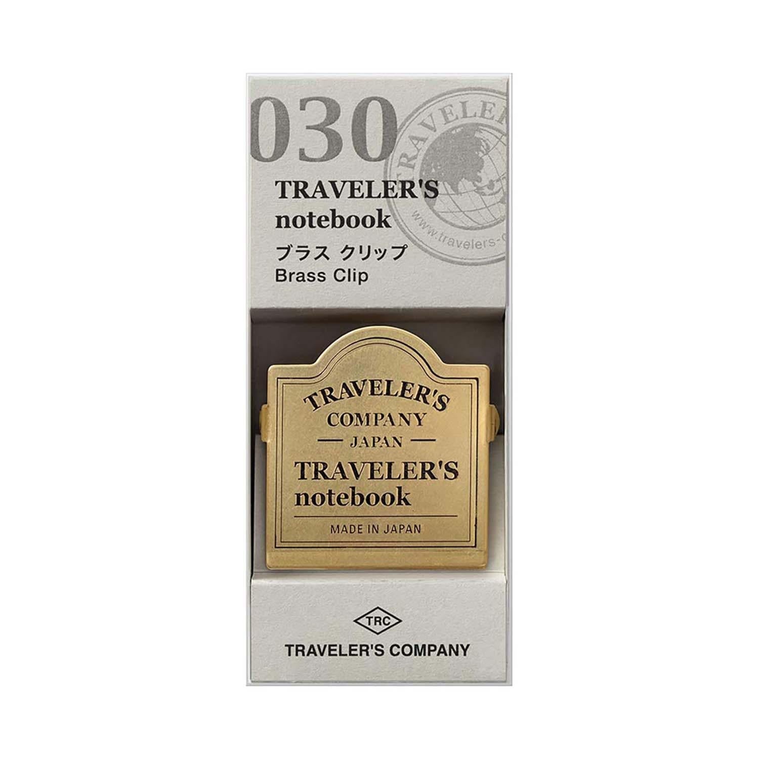 Traveler's Company - Clip Latón - BRASS CLIP TRC Logo