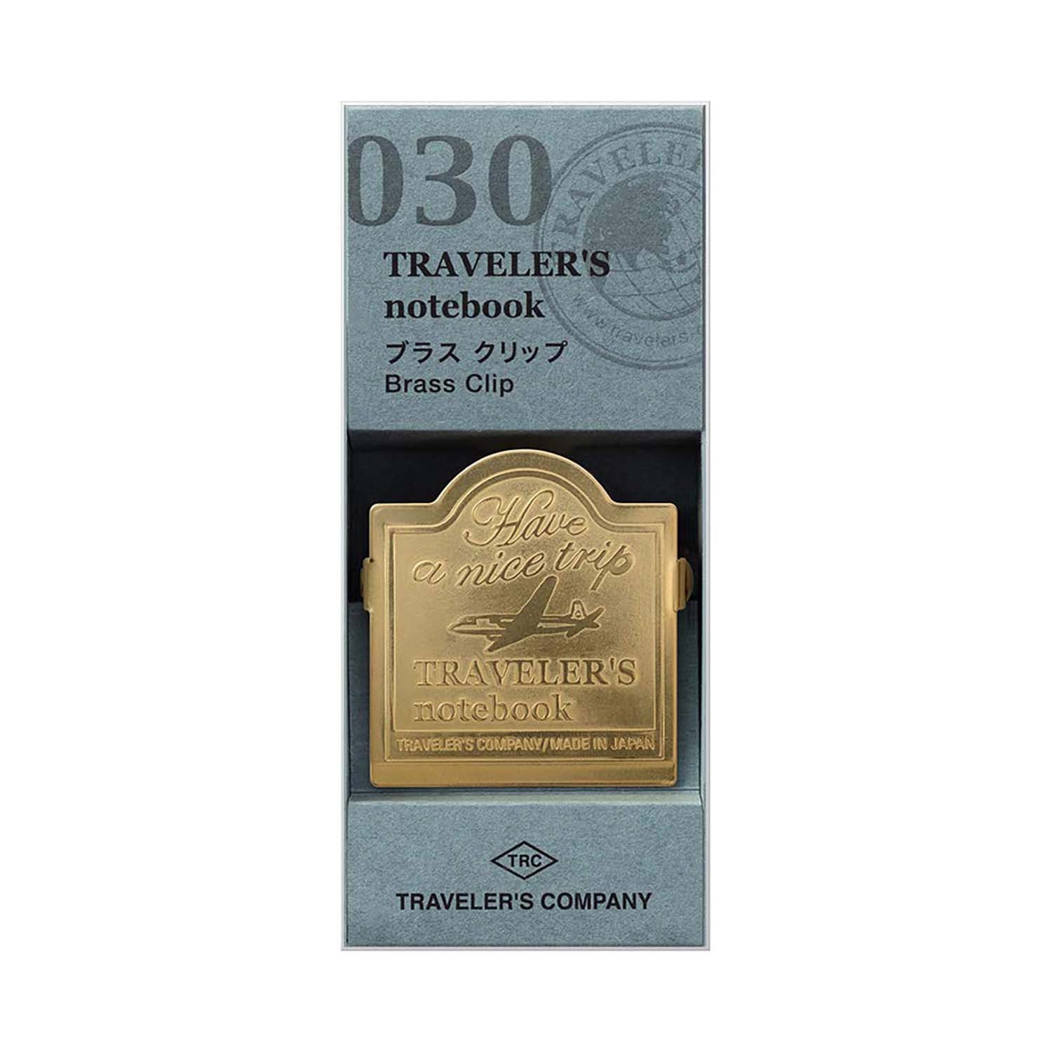 Traveler's Company - Clips Latón - BRASS CLIP AIRPLANE