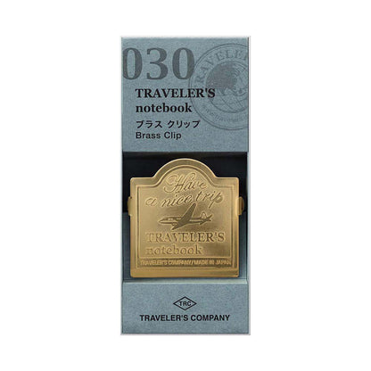 Traveler's Company - Clips Latón - BRASS CLIP AIRPLANE