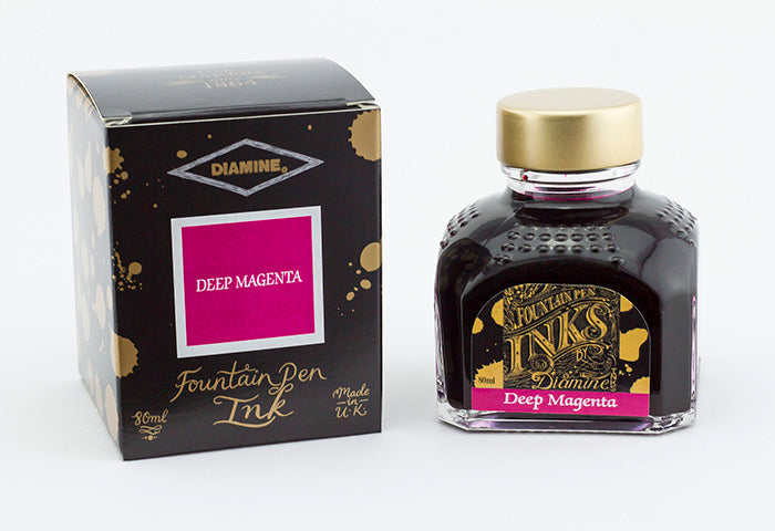 Diamine - Tintero 80 ml - Deep Magenta - STANDARD INK