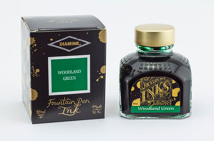 Diamine - Tintero 80 ml - Woodland Green - STANDARD INK