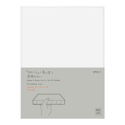 MD PAPER - Funda transparente A5 - Clear Cover Journal