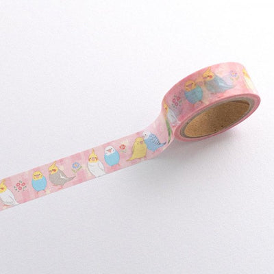 NB Co - Washi Tape Periquitos y Ninfas - Saezuri