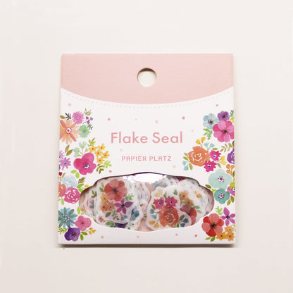Papier Platz - Pegatinas Flake Sticker - Colorful Flower