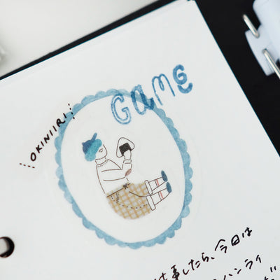 Papier Platz - Pegatinas Flake Sticker - Diary Time