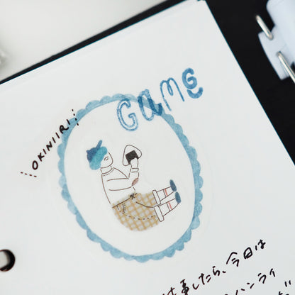 Papier Platz - Pegatinas Flake Sticker - Diary Time