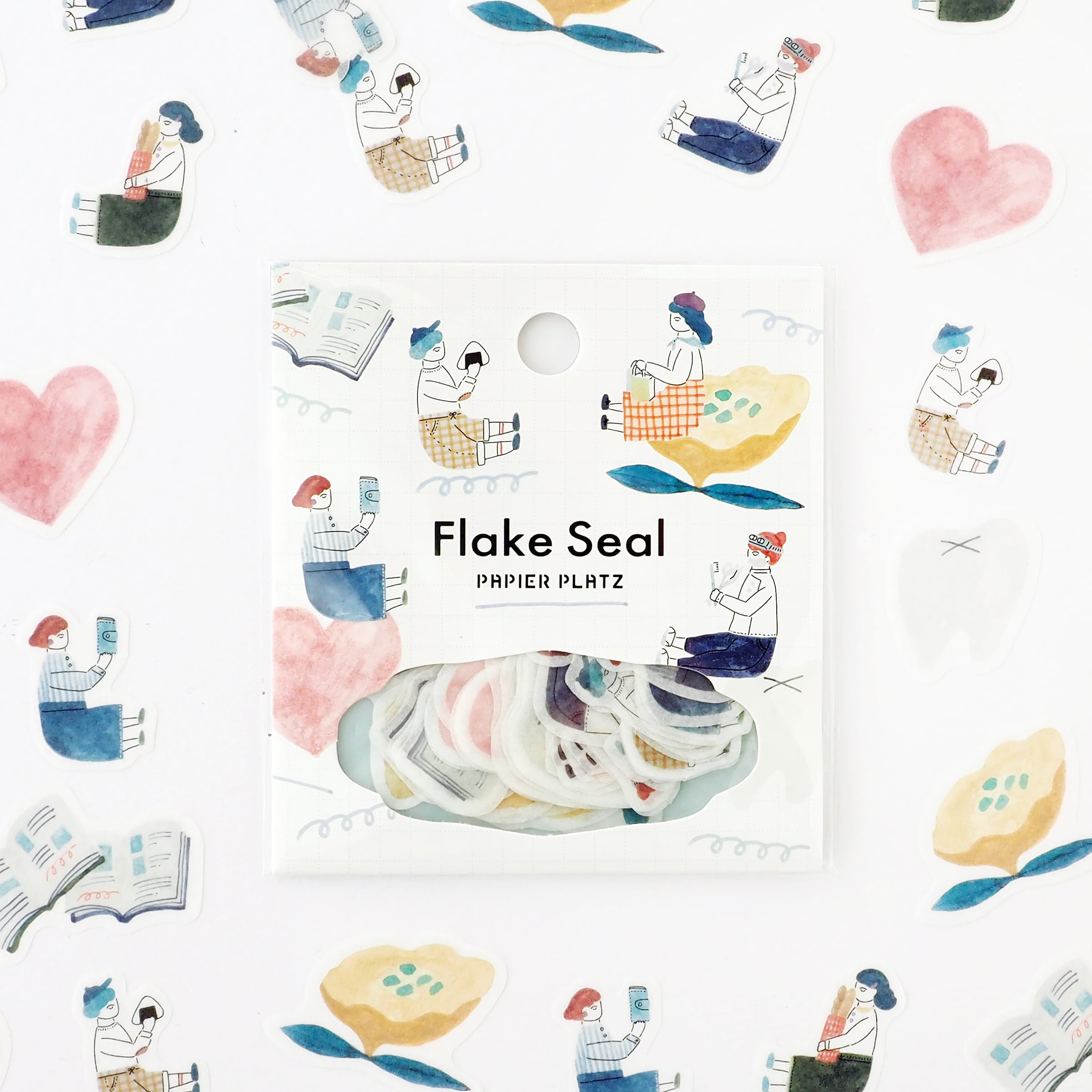 Papier Platz - Pegatinas Flake Sticker - Diary Time