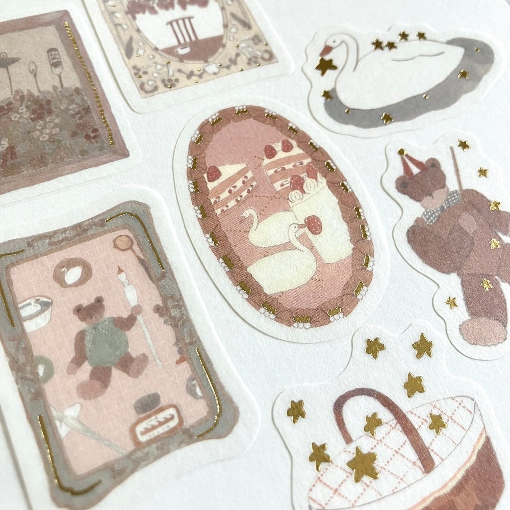 Papier Platz - Pegatinas Flake Sticker - Stardust Collection