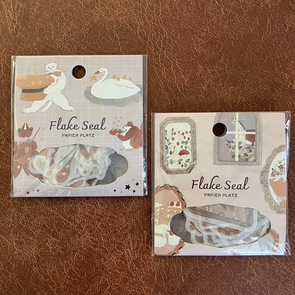 Papier Platz - Pegatinas Flake Sticker - Foil Frame
