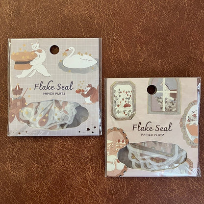 Papier Platz - Pegatinas Flake Sticker - Stardust Collection