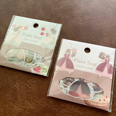 Papier Platz - Pegatinas Flake Sticker - Sweets baked