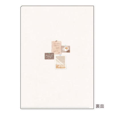 Mind Wave - Funda transparente A4 Marfil - Loving Room