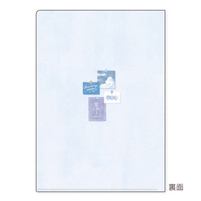 Mind Wave - Funda transparente A4 Azul - Loving Room