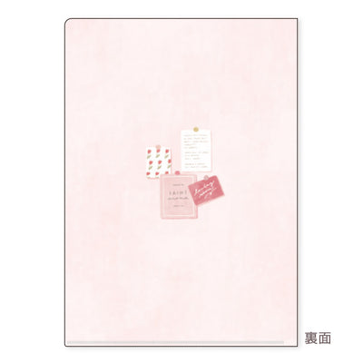 Mind Wave - Funda transparente A4 Rosa - Loving Room