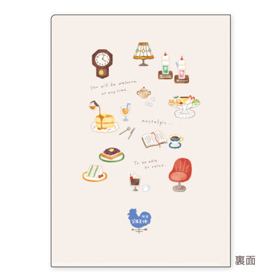 Mind Wave - Funda transparente A4 - Coffee store
