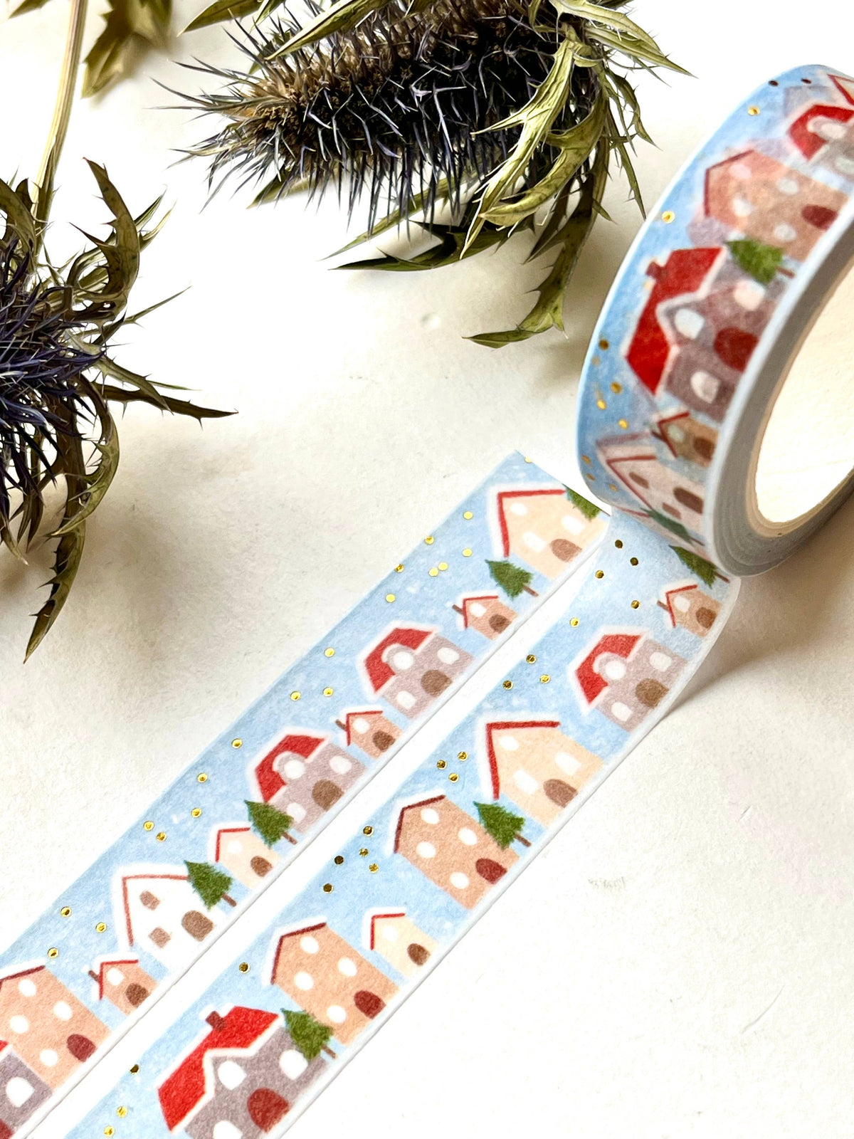 Nikki Dotti - Washi tape - Snowy Street