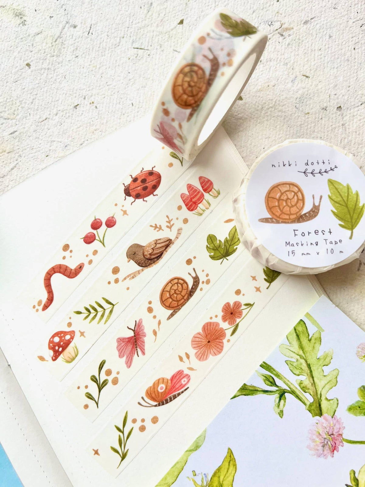 Nikki Dotti - Washi Tape - Forest
