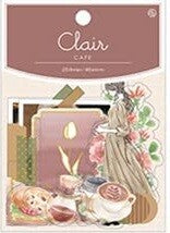 Z&K - Pegatinas 40 ud - Café - Clair