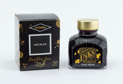 Diamine - Tintero 80 ml - Onyx Black - STANDARD INK