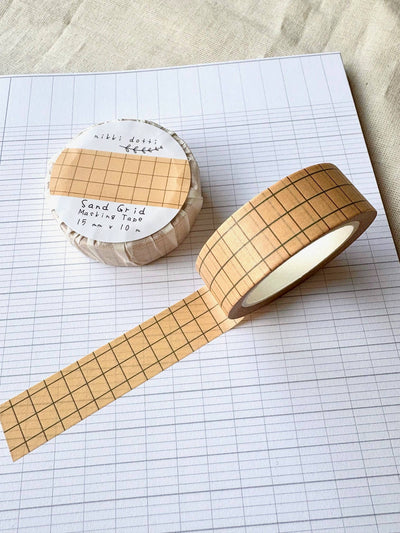 Nikki Dotti - Washi Tape - Sand Grid
