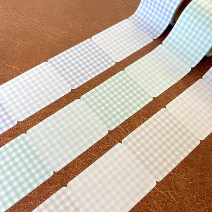 Papier Platz - Notas Adhesivas en rollo - Check Brown