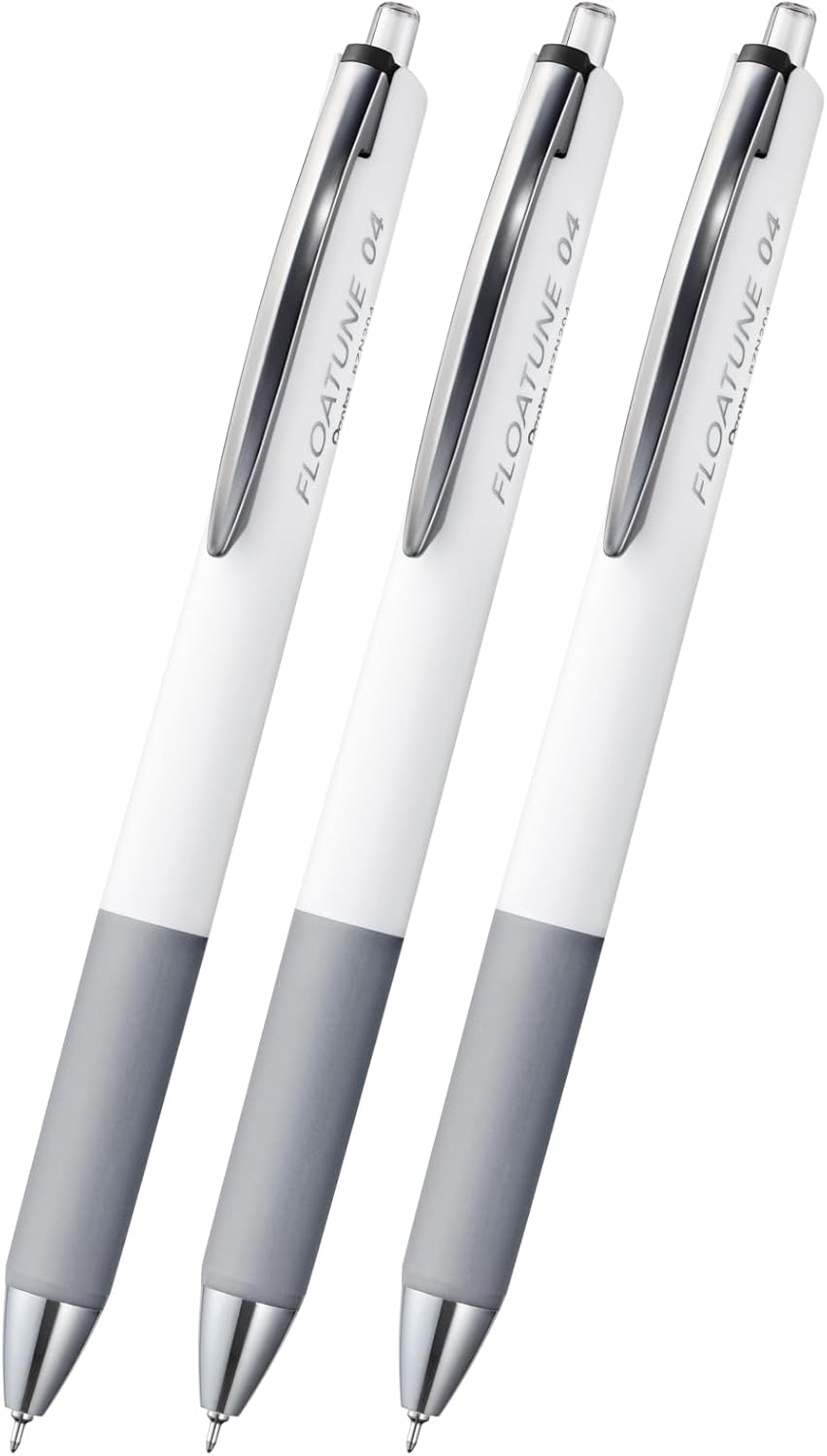 Pentel - Bolígrafo retráctil 0.4 Negro - FLOATUNE