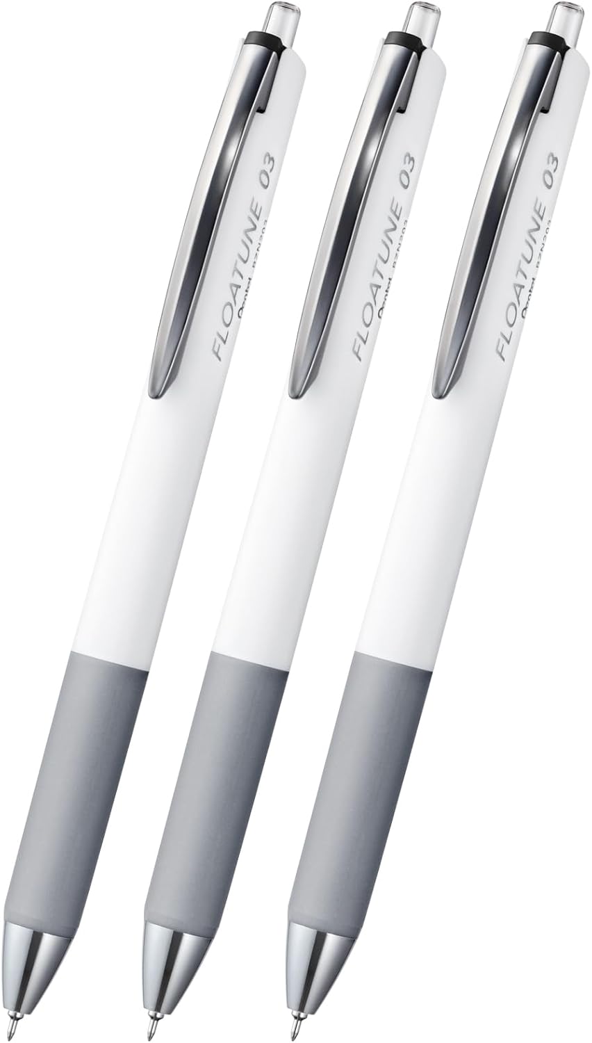 Pentel - Bolígrafo retráctil 0.3 Negro - FLOATUNE