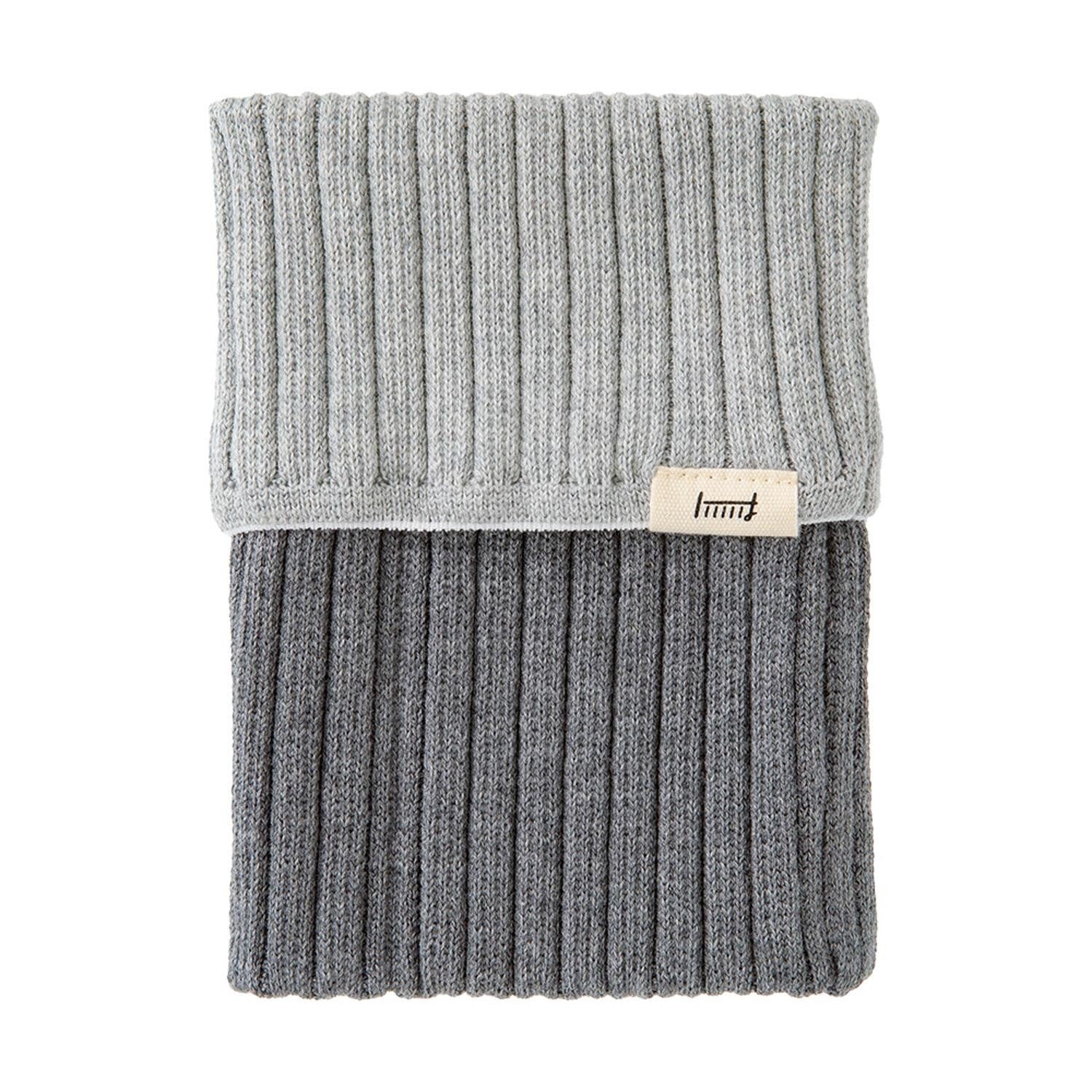 Midori - Estuche de Punto Gris - BookBand with Pockets HARAMAKI