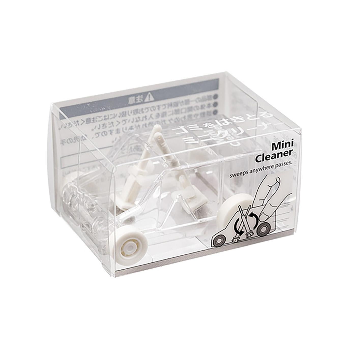 Midori - Mini Cleaner - Recogedor de escritorio - Coche Transparente