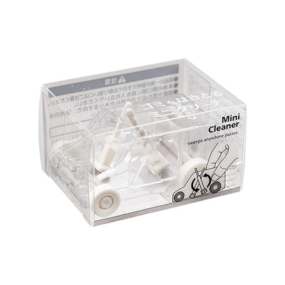 Midori - Mini Cleaner - Recogedor de escritorio - Coche Transparente