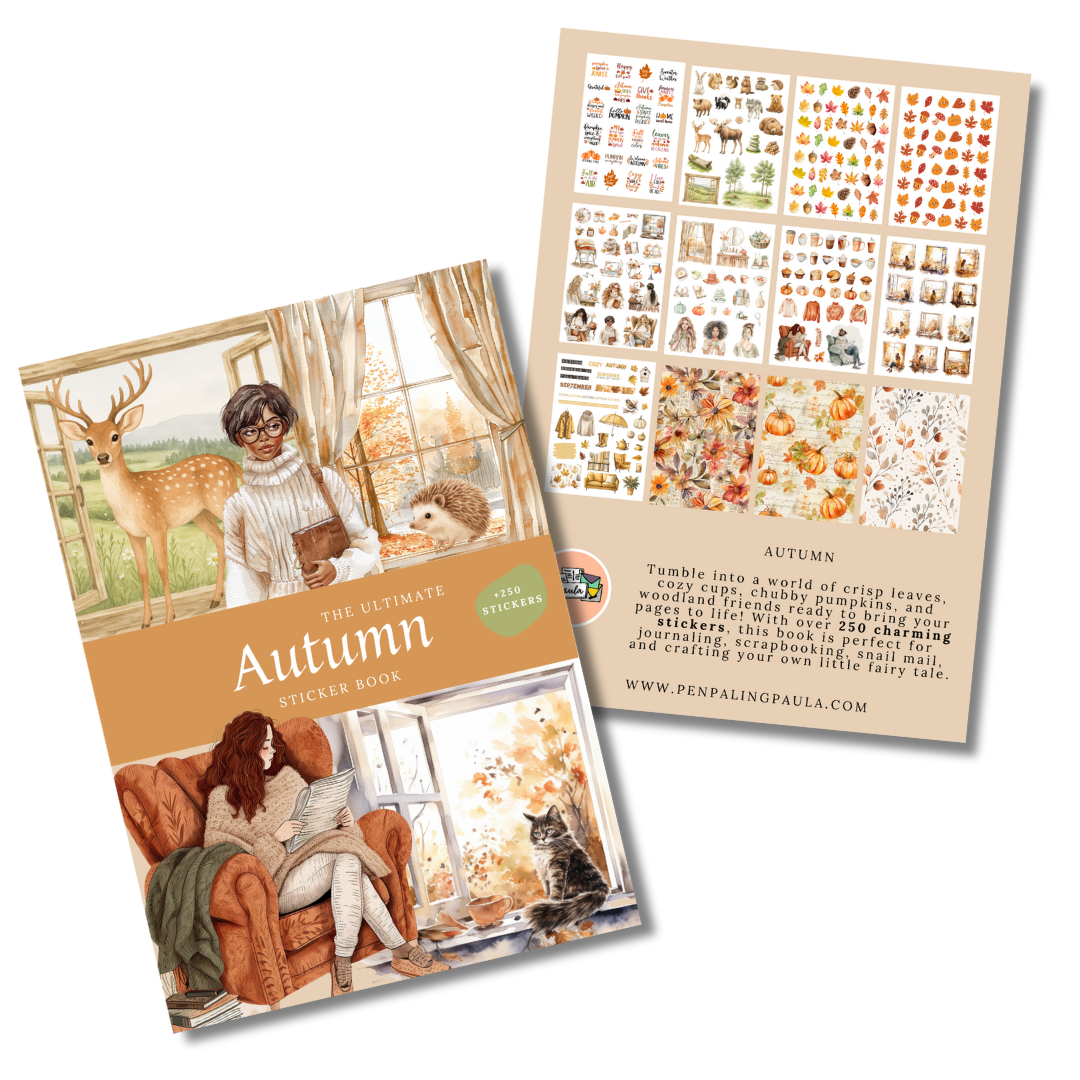 Penpaling Paula - Otoño - Libro de Pegatinas
