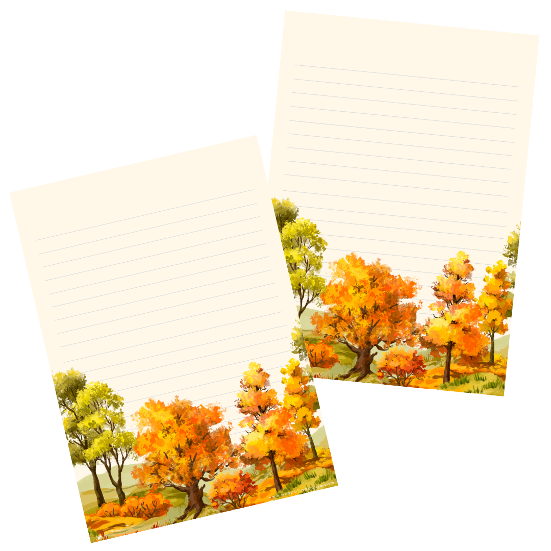 Penpaling Paula - Bosque de Otoño - Bloc de Notas