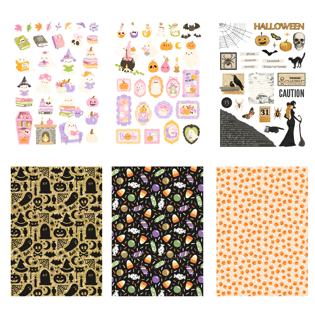 Penpaling Paula - Halloween - Libro de pegatinas