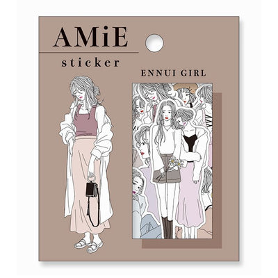 Mind Wave - Pegatinas Amie - Ennui Girl
