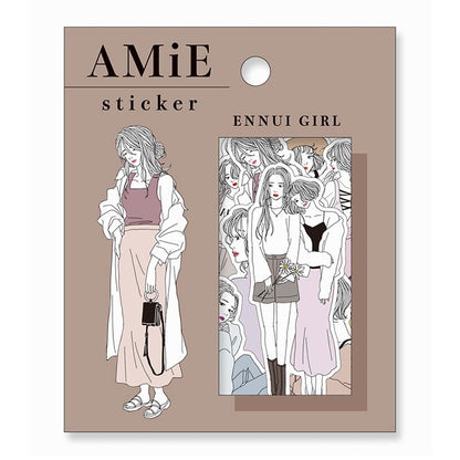 Mind Wave - Pegatinas Amie - Ennui Girl