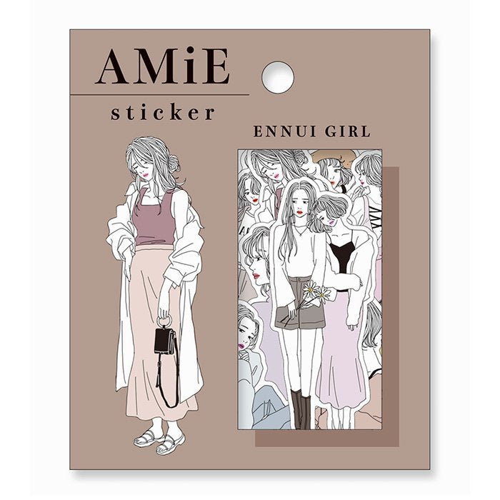 Mind Wave - Pegatinas Amie - Ennui Girl