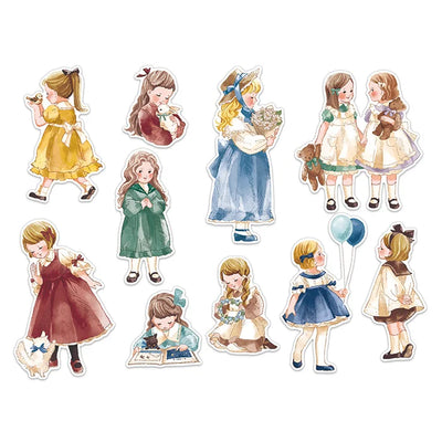 Mind Wave - Pegatinas Amie - Antique Girl