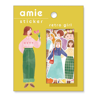 Mind Wave - Pegatinas Amie - Retro girl