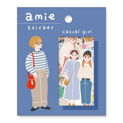 Mind Wave - Pegatinas Amie - Casual girl