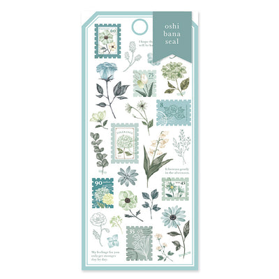 Mind Wave - Pegatinas Oshibana - Mint