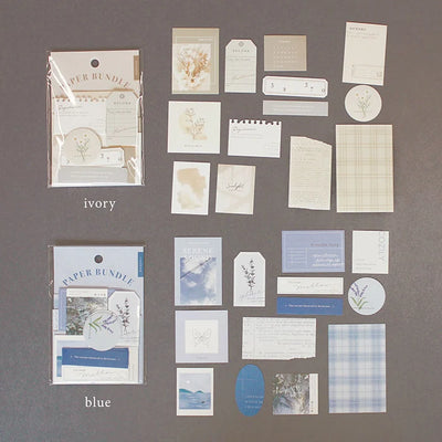 Mind Wave - Pegatinas Paper Bundle - Ivory