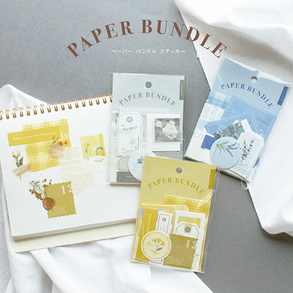 Mind Wave - Pegatinas Paper Bundle - Gray