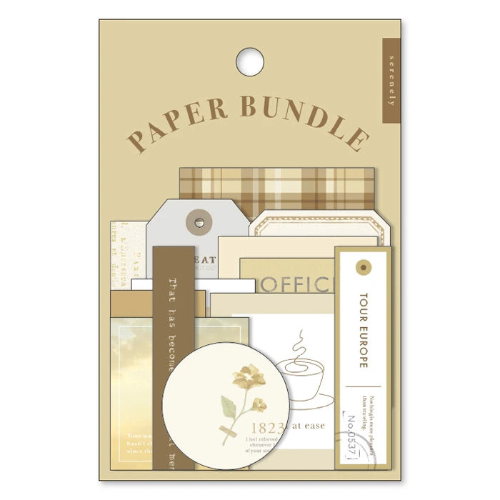 Mind Wave - Pegatinas Paper Bundle - Ocher