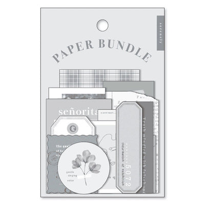 Mind Wave - Pegatinas Paper Bundle - Gray